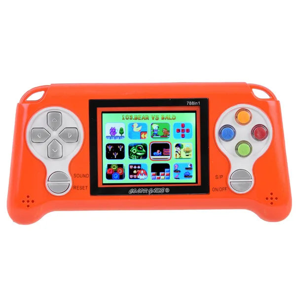 Kézi játékkonzol, 70 beépített retro játék, LCD kijelző, GR0321