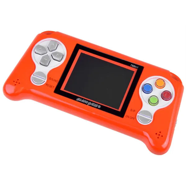 Kézi játékkonzol, 70 beépített retro játék, LCD kijelző, GR0321