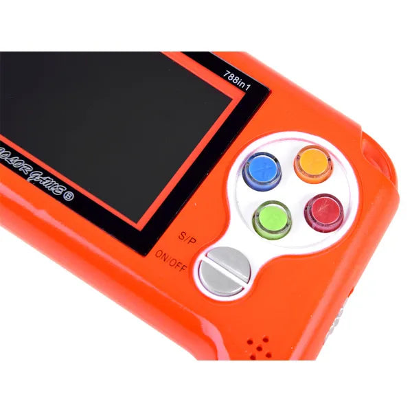 Kézi játékkonzol, 70 beépített retro játék, LCD kijelző, GR0321