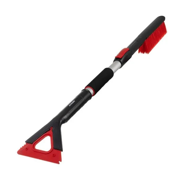 Teleszkópos 86-103 cm prémium jégkaparó és hókefe, levehető fej