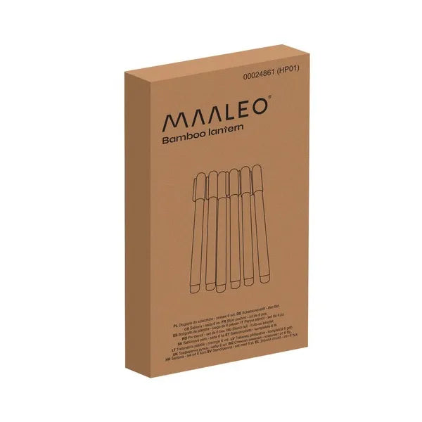 Mintás filctoll készlet 6 db, Maaleo, szívek-virágok-hullámok