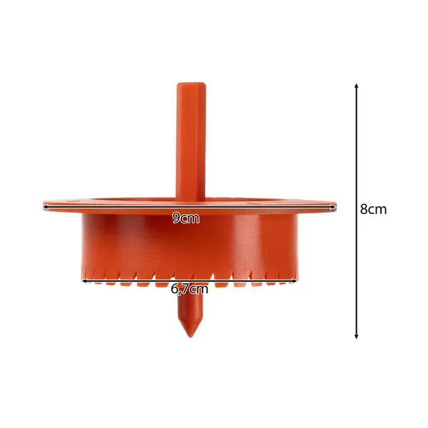 Hőszigetelő polisztirol furatmaró 67 mm, M10/8 mm szár, 20 mm mélység