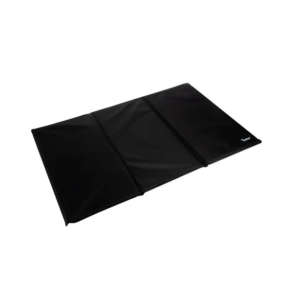Hűtőmatrac kutyáknak és macskáknak XXL 110×70 cm, fekete, gél