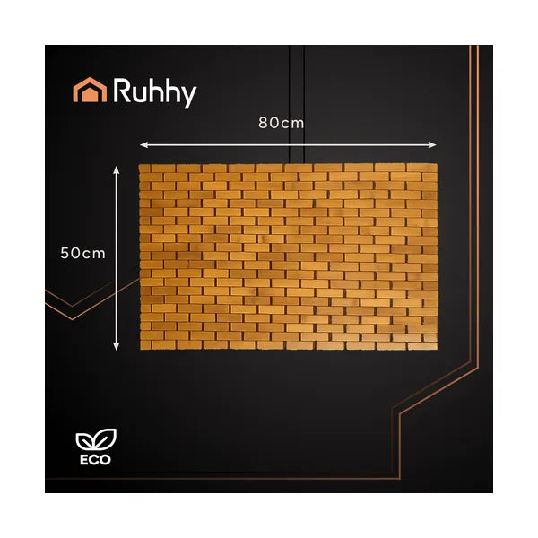 Bamboo anti-slip mat Ruhhy 26048