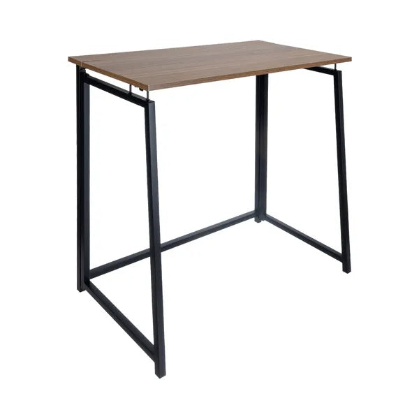 Összecsukható fa íróasztal Ruhhy 26116, loft stílus, fém váz, 30 kg
