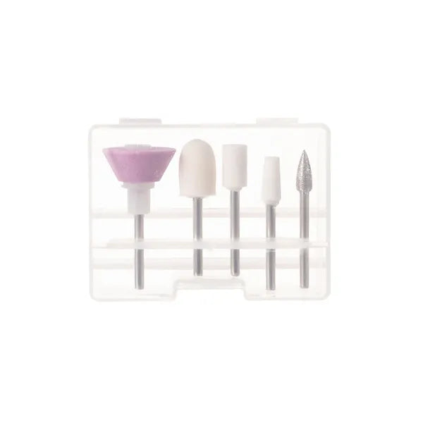 Beautylushh vezeték nélküli körömcsiszoló 15 000 rpm, 6 fej, fehér/rose gold