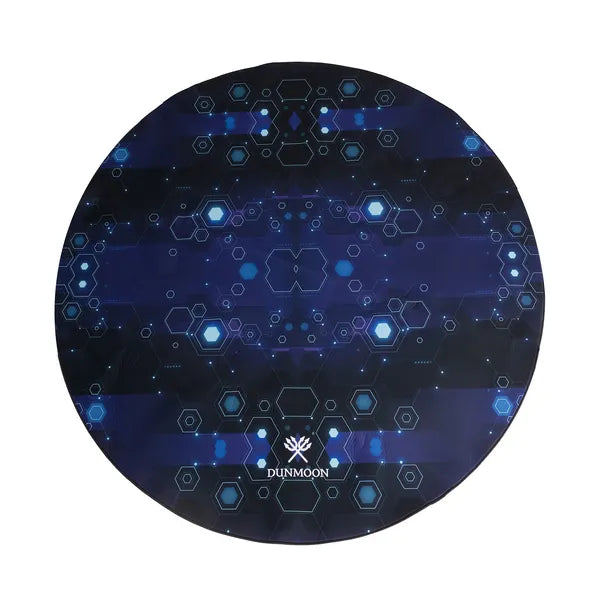 Dunmoon kerek gamer székalátét 120 cm, 4 mm, csúszásgátló, mosható