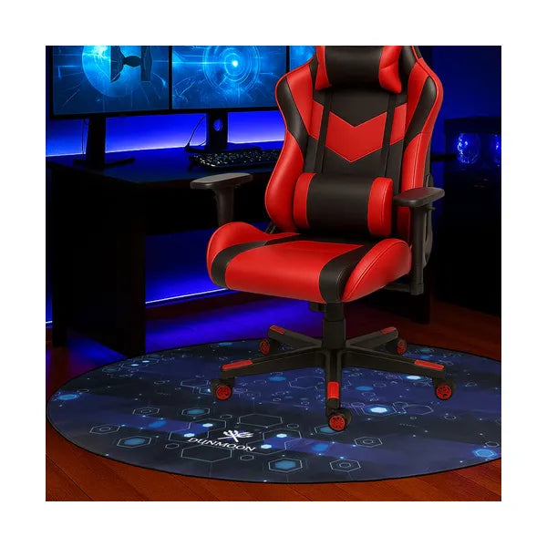 Dunmoon kerek gamer székalátét 120 cm, 4 mm, csúszásgátló, mosható