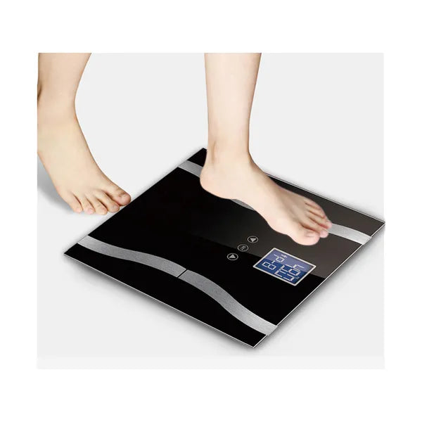 Digitális analitikus fürdőszobai mérleg LCD kijelzővel, 180 kg