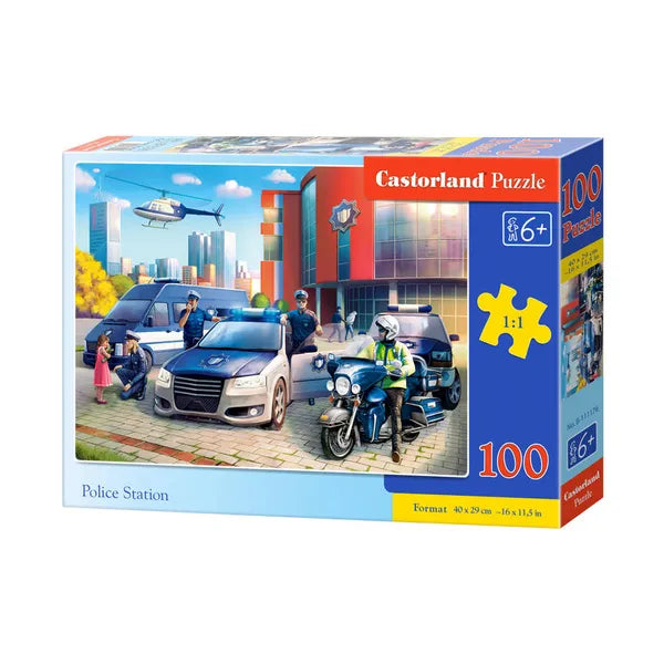100 darabos rendőrőrs puzzle, 40×29 cm