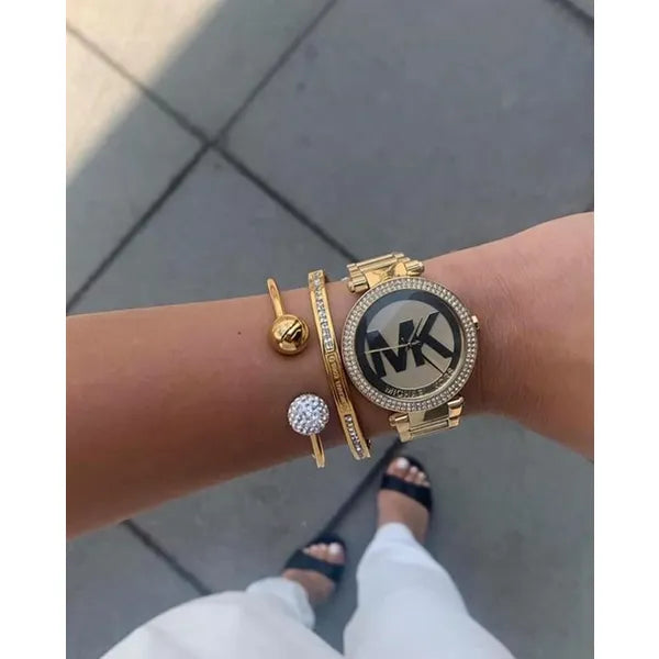 Michael kors női aranyóra - kvarc, wr50, 39mm