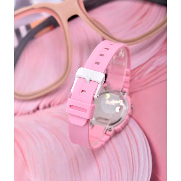 Casio LA-20WH-4A1 gyerek digitális kvarc karóra, rózsaszín, WR30