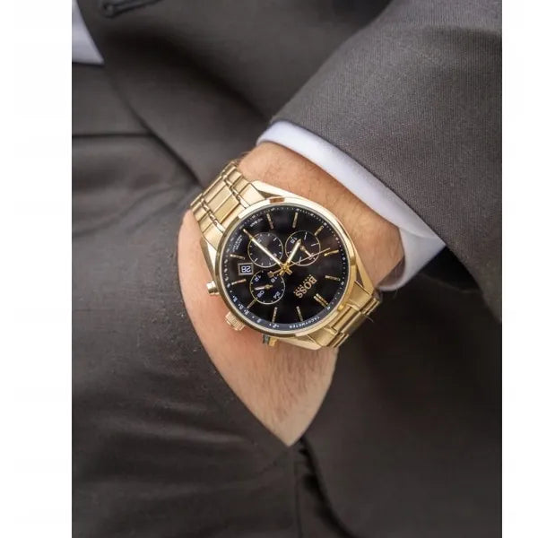 Hugo boss férfi arany kronográf óra wr100