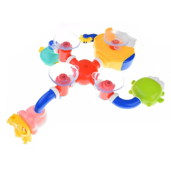 Színes gyerek fürdőjáték vízimalom tapadókoronggal, 30 cm
