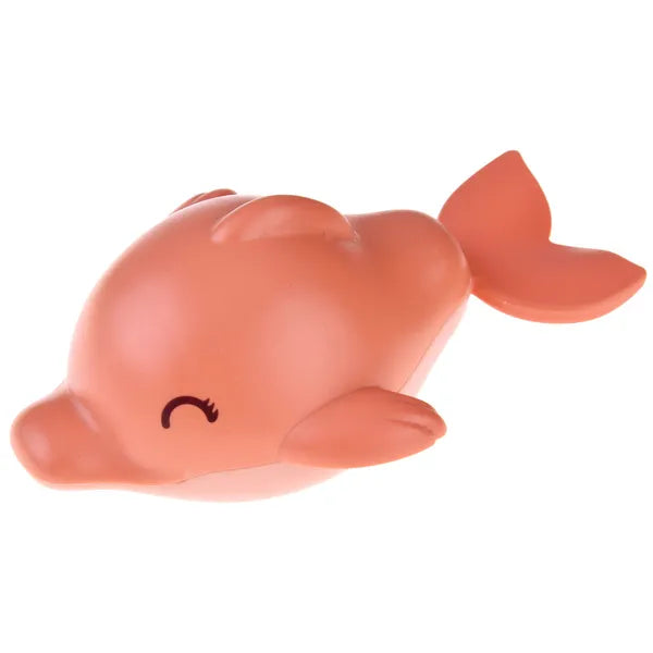 Felhúzható úszó fürdőjáték bébiknek – fóka/delfin/bálna, BPA-mentes műanyag