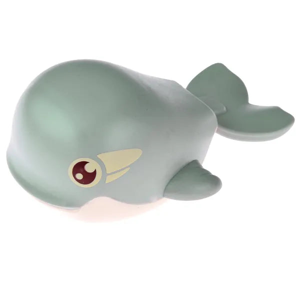 Felhúzható úszó fürdőjáték bébiknek – fóka/delfin/bálna, BPA-mentes műanyag