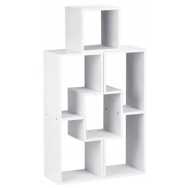 ModernHome moduláris 3 részes fehér polcos szekrény forgácslapból 63×24,5×80 cm