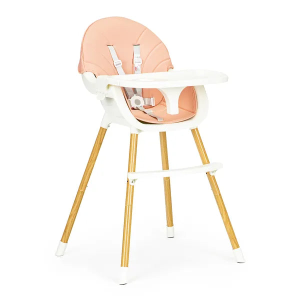 Ecotoys 2 az 1-ben állítható etetőszék, 6–36 hó, 5 pontos öv, 20 kg