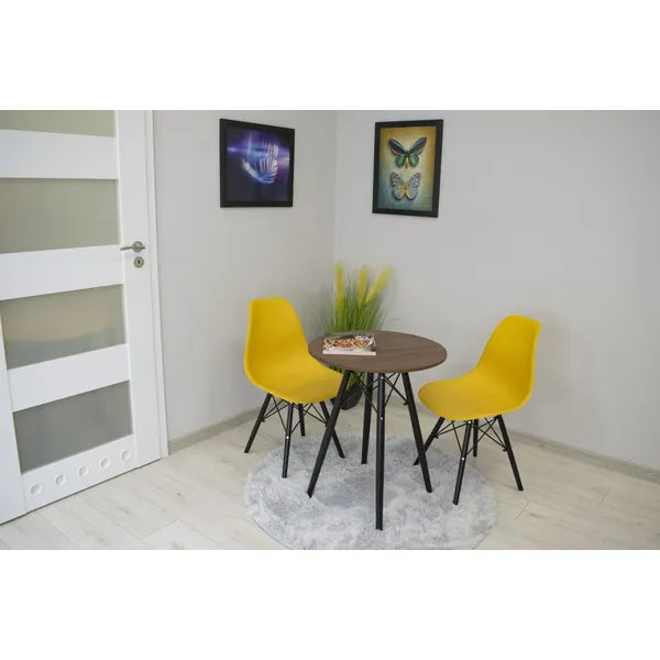 TODI dohányzóasztal, modern skandináv barna, kerek asztallap, 60 cm | model_3577_1-TODI-ETX60