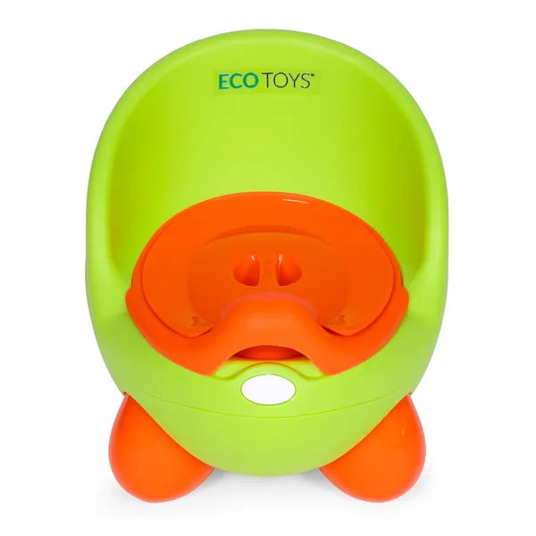 Zöld gyermek bili ecotoys - csúszásmentes, kivehető betét