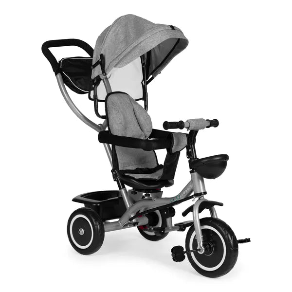 Ecotoys 2in1 tricikli babakocsi szürke