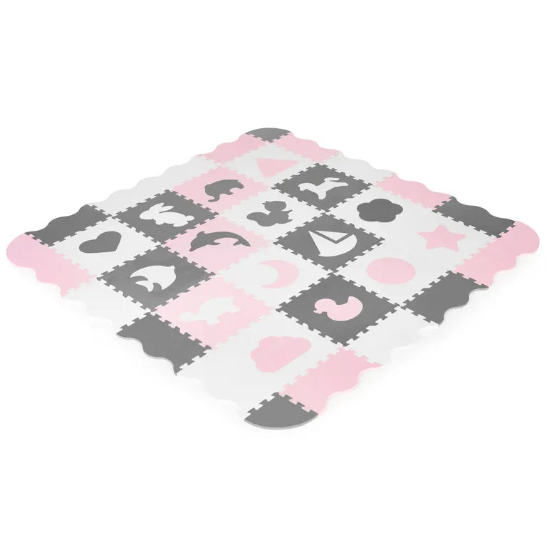 Oktatói Hab Mat - Puzzle, 3 éves kortól, 36 darabból álló, 151x151 cm