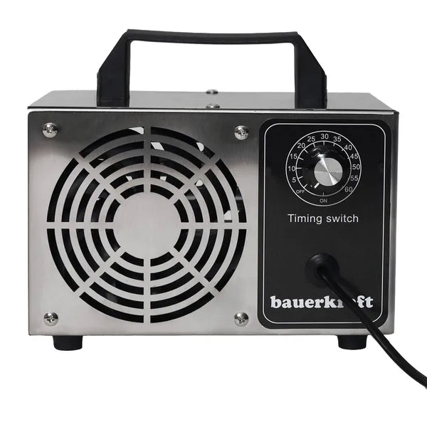Ózongenerátor 60 g/h, 120 W, időzítős légtisztító rozsdamentes acél
