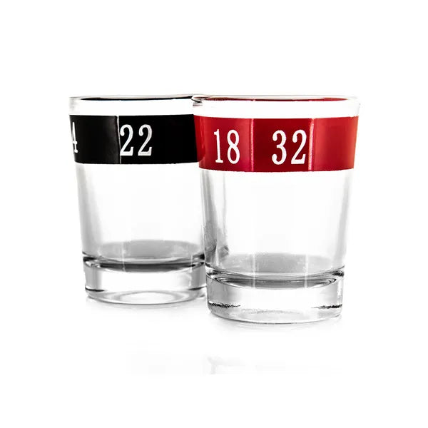 Party alkohol rulett, 30 cm átmérő, 16×25 ml felespohár