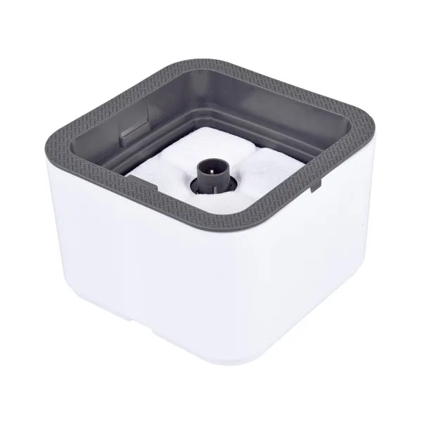 Automata 2,5 l-es macska-kutya itató szökőkút, 3 üzemmóddal, csendes USB pumpa