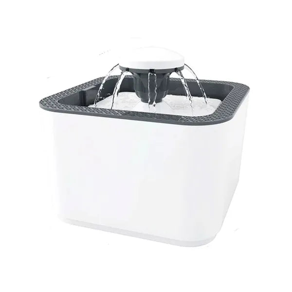 Automata 2,5 l-es macska-kutya itató szökőkút, 3 üzemmóddal, csendes USB pumpa