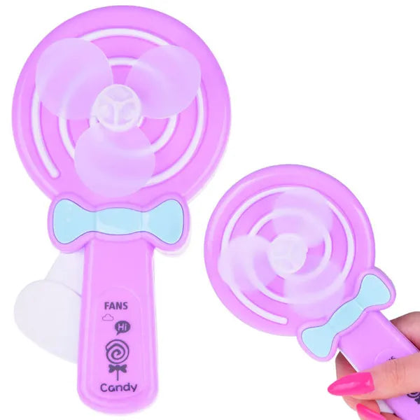 Kézi gyermek szélforgó ventilátor, szilikon lapátokkal, 18 cm