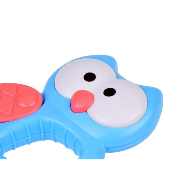Szilikon állatformájú baba rágóka, ínymasszírozó, 9,5×7,5 cm, BPA-mentes