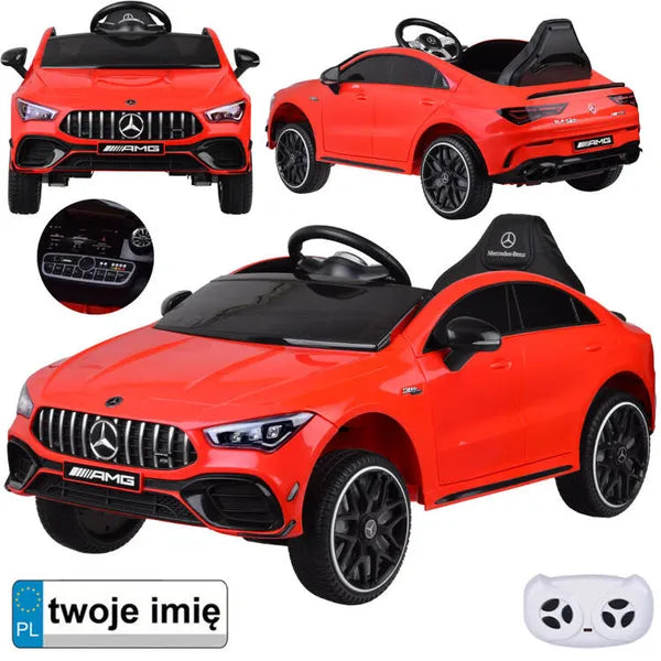 Mercedes AMG CLA 45s 4x4 akkumulátoros gyerekautó 12V hintázó funkcióval