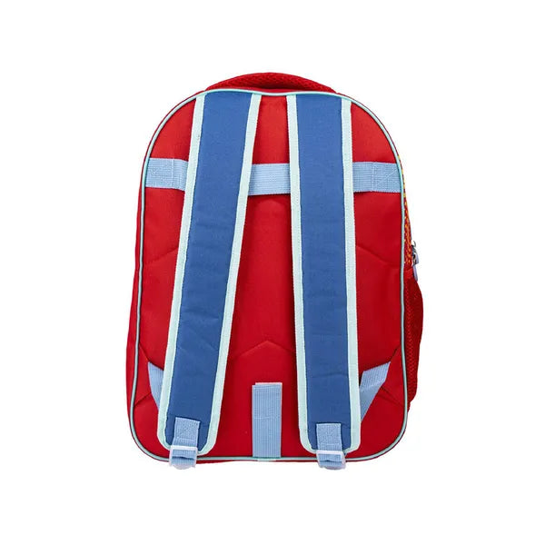 Pókember hátizsák 40 cm – kék/piros, utazáshoz és óvodába