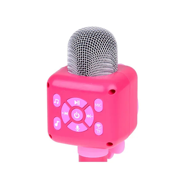 Gyerek vezeték nélküli karaoke mikrofon Bluetooth-szal, felvétel és hangmódok