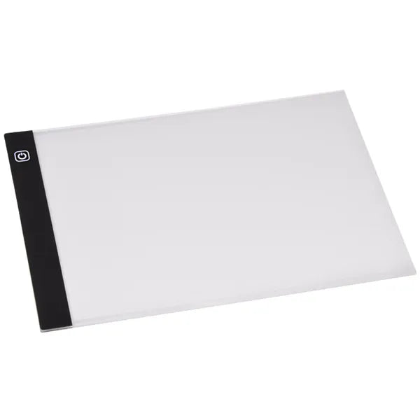 LED megvilágítású A4 rajztábla gyerekeknek, 3 fényerő, USB