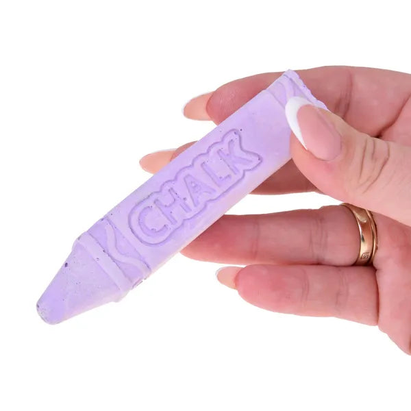 Jumbo színes aszfaltkréta készlet, 6 db, 10×2 cm