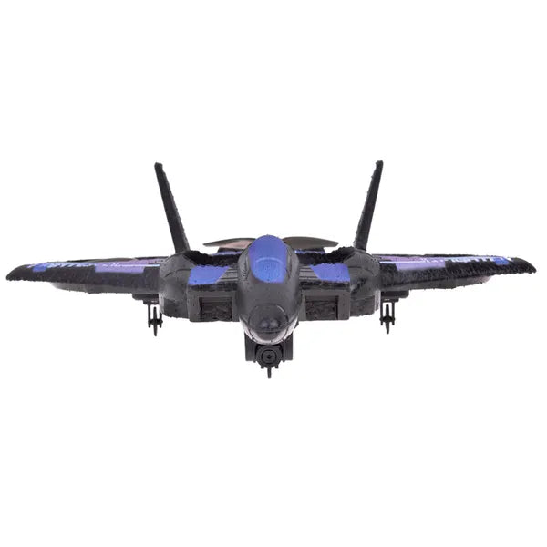 Távirányítós mini harci drón LED fényekkel, 360° fordulattal, 39×27 cm