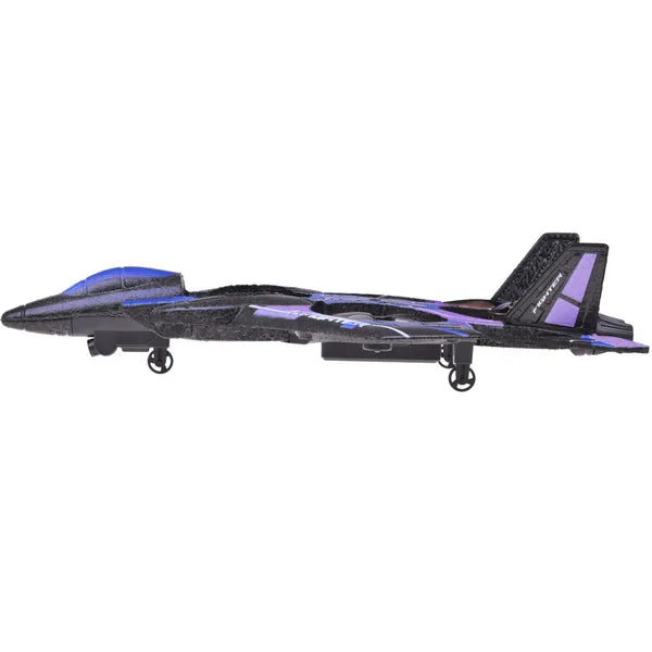Távirányítós mini harci drón LED fényekkel, 360° fordulattal, 39×27 cm