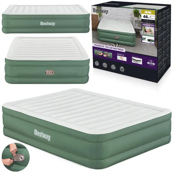 Bestway kétszemélyes felfújható matrac 203x152x46cm pumpával