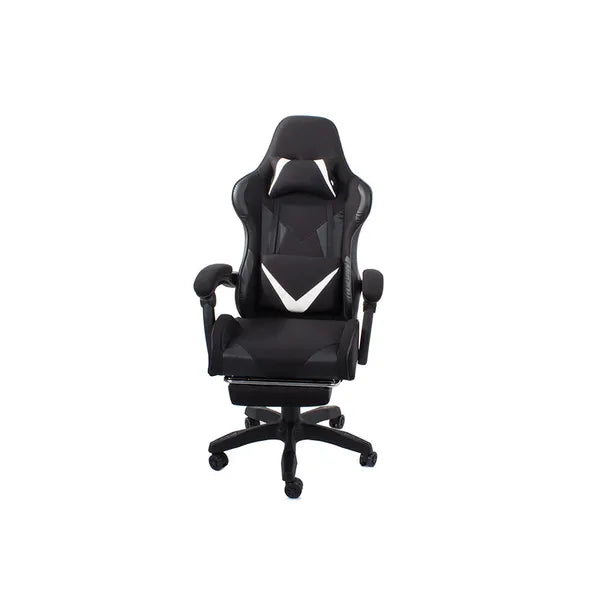 Ergonomikus Bubble gamer forgószék, fekete, állítható háttámla