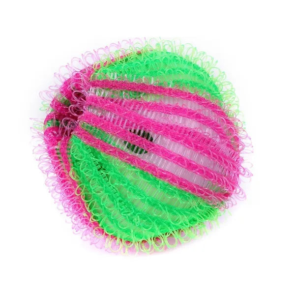 Szösz- és állatszőr-eltávolító mosólabda készlet, 6 db, 3 cm
