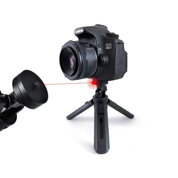 Állítható asztali telefon tripod, 10–15 cm, 360° fej, 1/4” menet