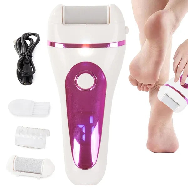 Elektromos sarokreszelő LCD kijelzővel, 2 sebességgel, USB-tölthető