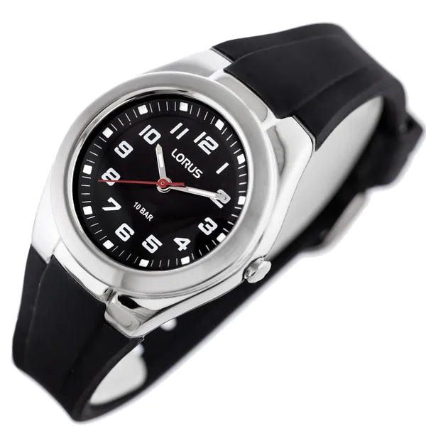 Lorus RRX75GX9 36 mm fekete fiú karóra WR100 kvarc