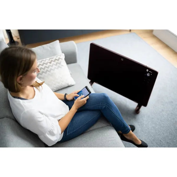 Eldom HC500C 1500 W Wi-Fi üveg előlapos konvektor-hősugárzó, álló/fali
