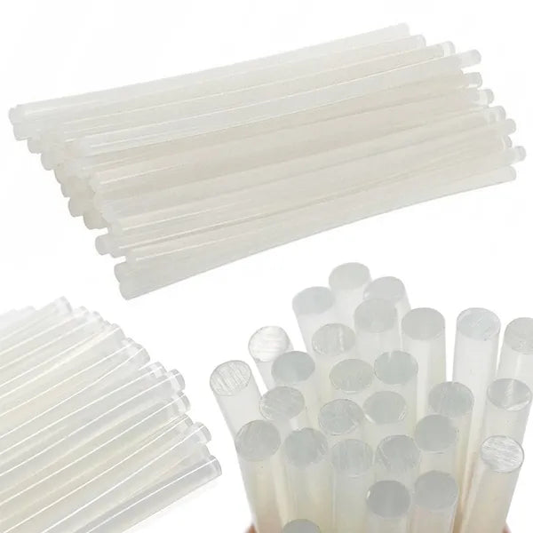 Áttetsző ragasztórúd 11 mm x 300 mm, 36 db (1 kg) ragasztópisztolyhoz