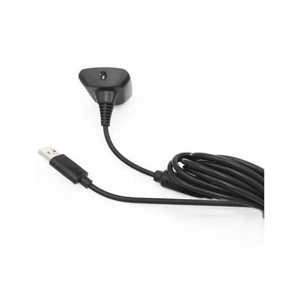 USB Play & Charge kábel Xbox 360 vezeték nélküli kontrollerhez, 1,5 m, fekete