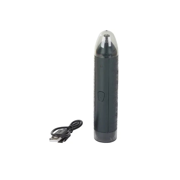 2az1-ben orr- és fültrimmer férfiaknak, USB-s, rozsdamentes penge