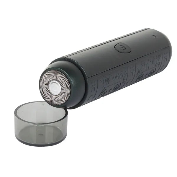 2az1-ben orr- és fültrimmer férfiaknak, USB-s, rozsdamentes penge